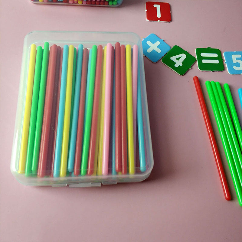 Children's early education arithmetic sticks and counting sticks, kindergarten math addition and subtraction learning teaching aids manufacturer wholesale