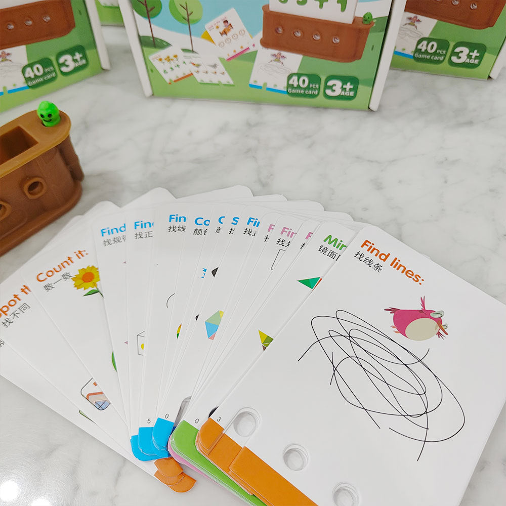 Logic Bugs: A children's puzzle game for developing intelligence and developing logic skills. It's a smart bug game for kindergarten children aged 3-6.
