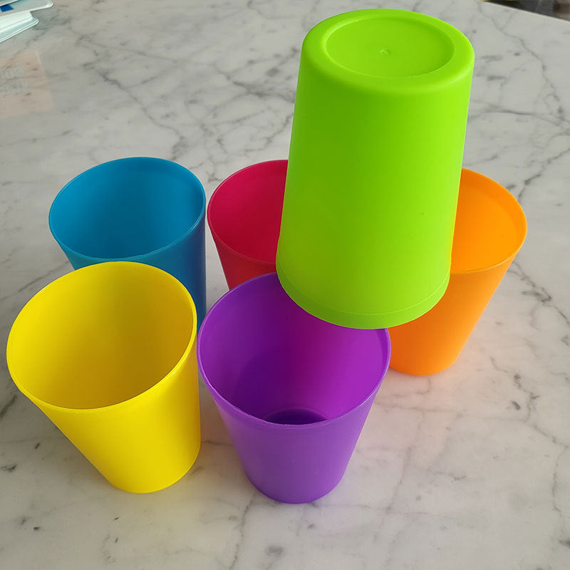 Children's educational stacking cup game, focusing on speed training, kindergarten toy, stacking cup tabletop parent-child interactive game